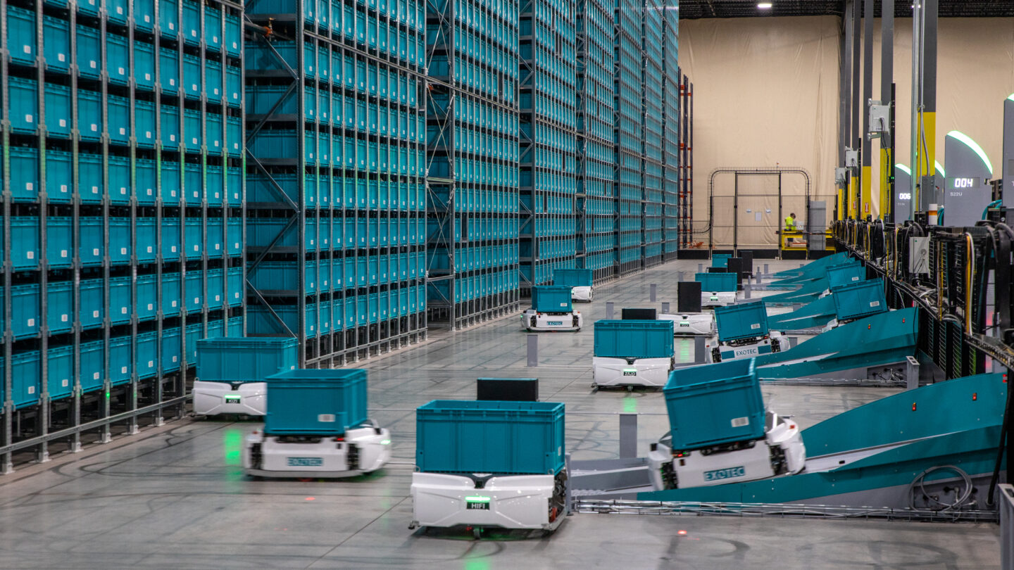 Exotec Automates AAG's New Logistics Site, a major player in