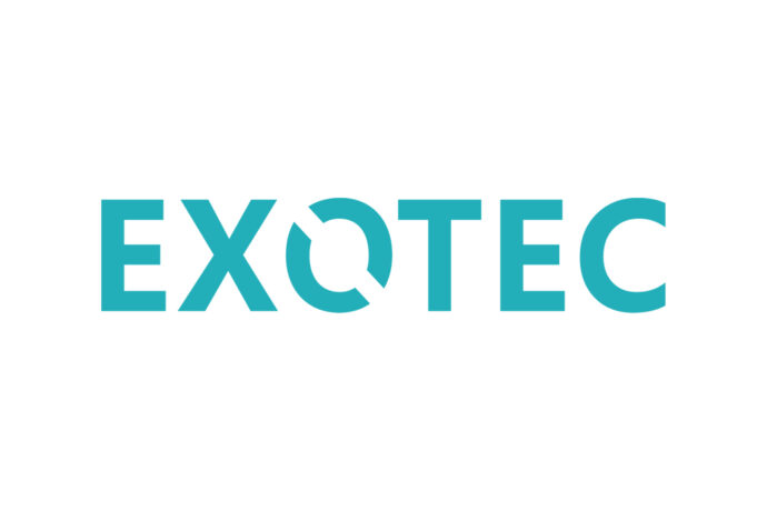 Exotec - logo blert