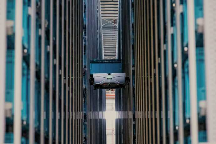 Skypod in der Healthcare Logistik