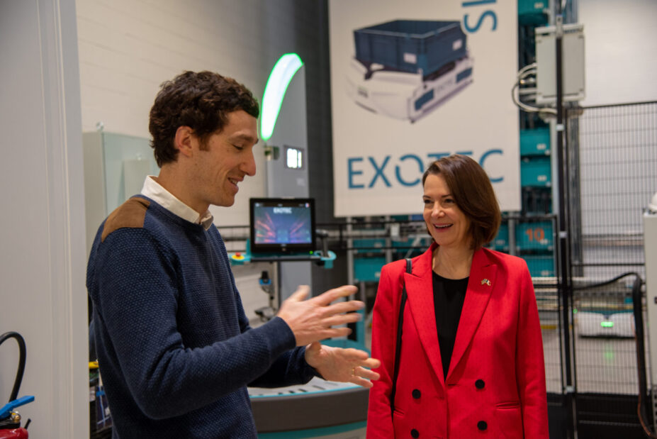 L'ambassadrice US chez Exotec | Exotec