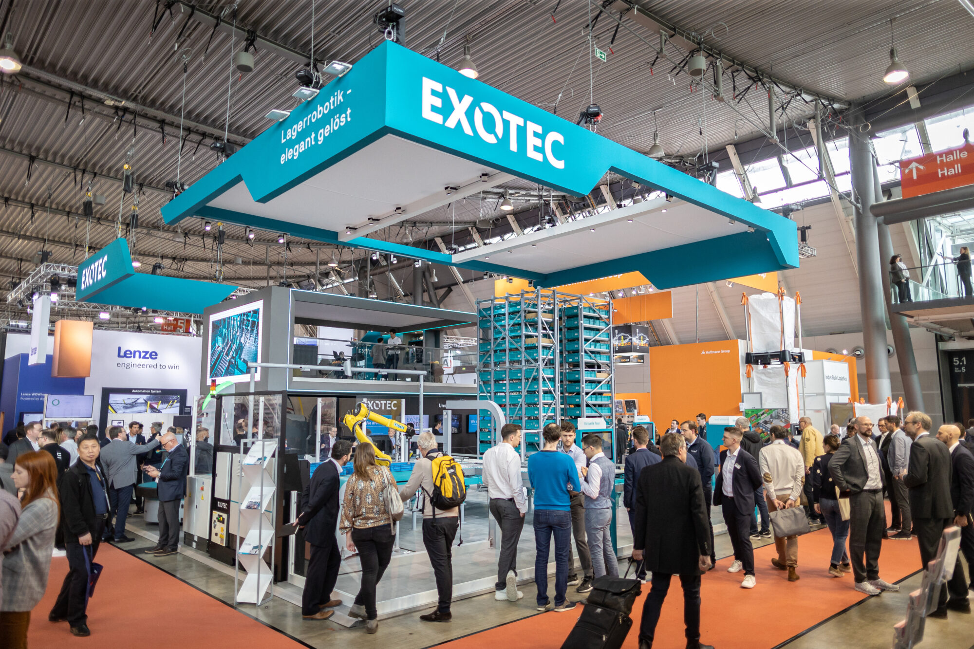 LogiMAT 2023 Im Zeichen des Wachstums Exotec