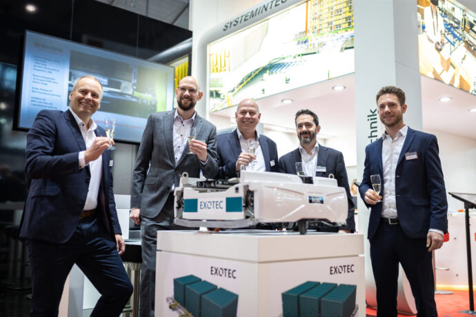 Exotec_LogiMAT_Partnerschaft_Unitechnik