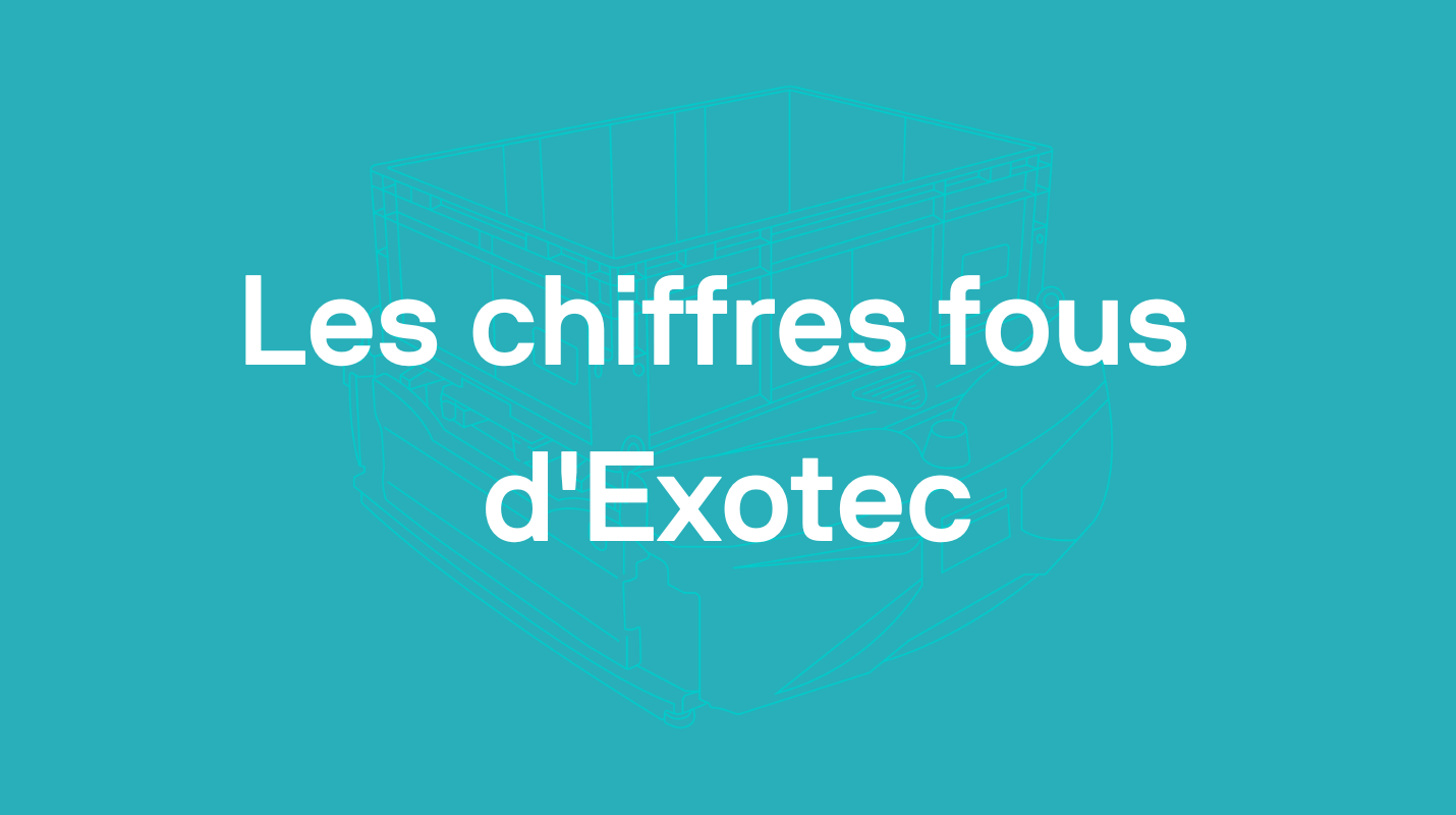 Les chiffres fous d'Exotec | Exotec