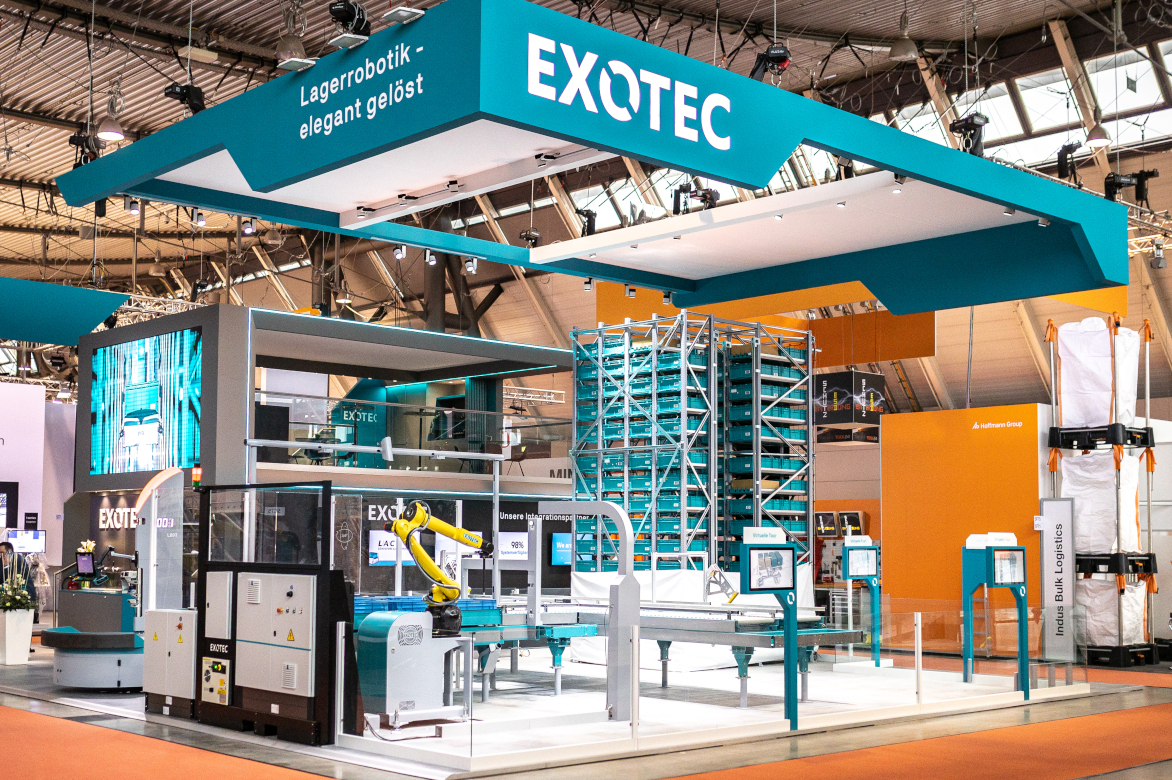 Exotec LogiMAT Messestand 2023