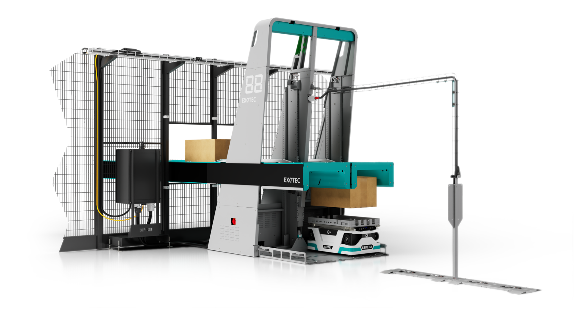 自動倉庫入出庫 システム | Exotec