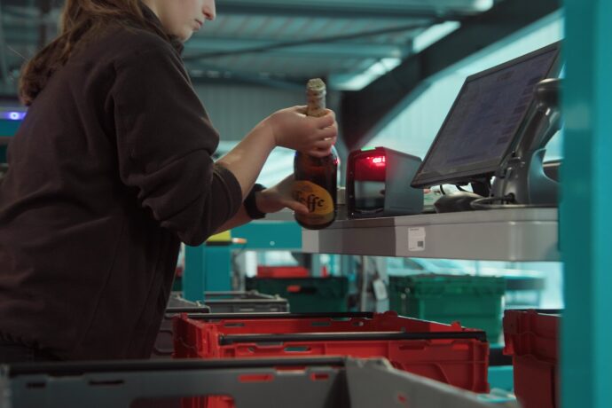 Photo of an order picker